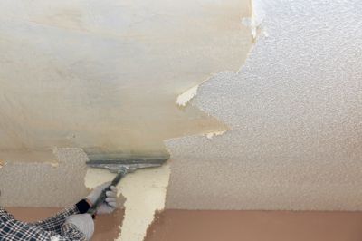 Get Your Textured Ceiling Professionally Removed!
